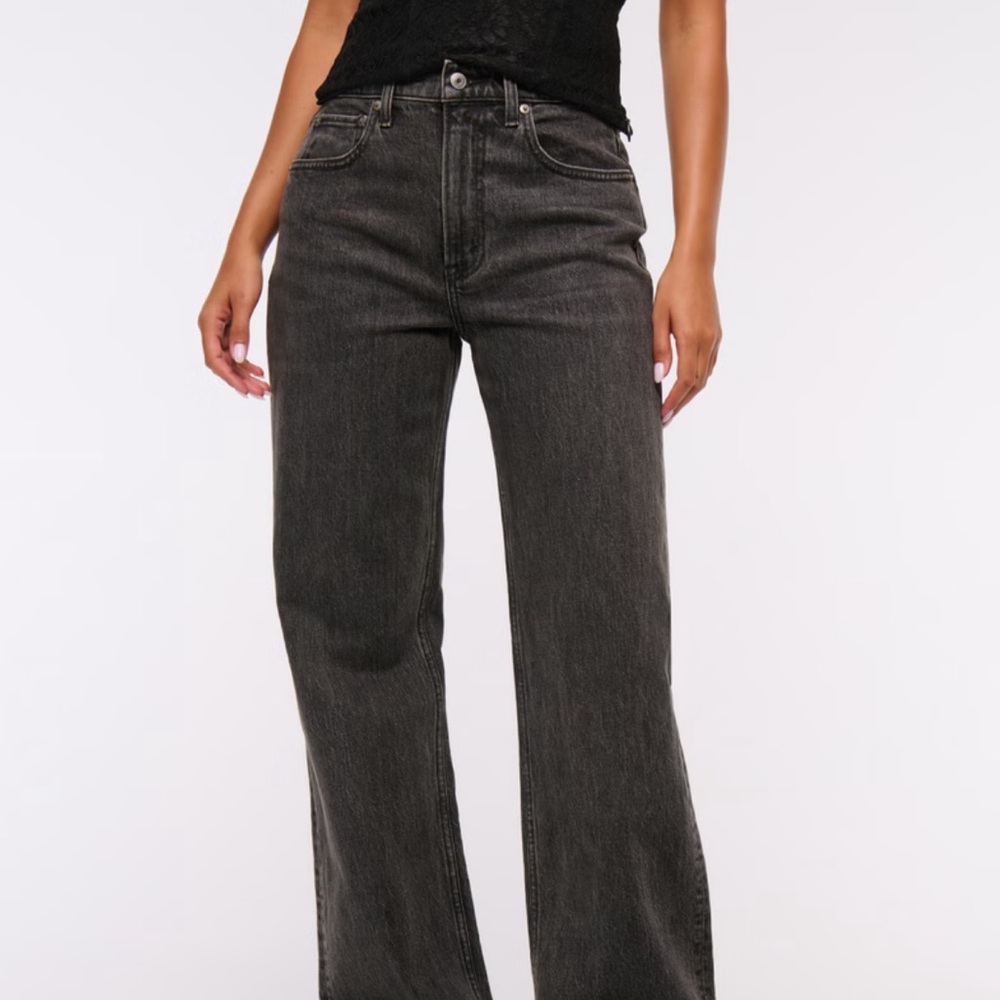 Abercrombie & Fitch Curve Love 90’s Relaxed Jeans